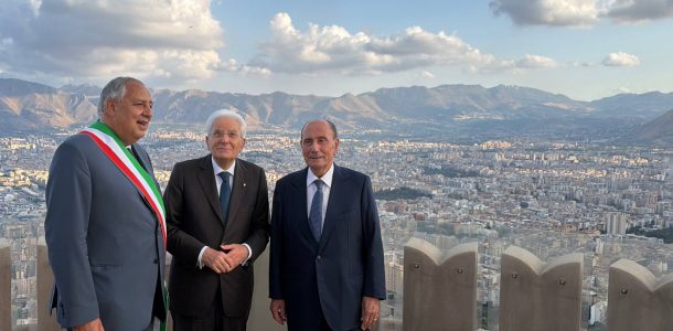 Castello Utveggio, Mattarella alla seconda inaugurazione